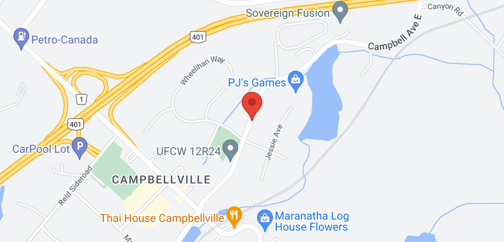 map of 152 CAMPBELL Avenue E
